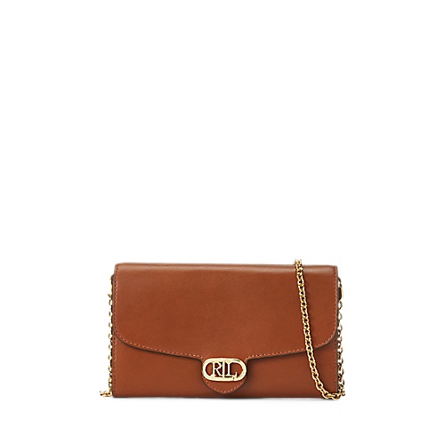 폴로 랄프로렌 Leather Medium Adair Crossbody