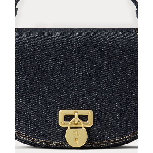 폴로 랄프로렌 Denim Medium Tanner Crossbody Bag