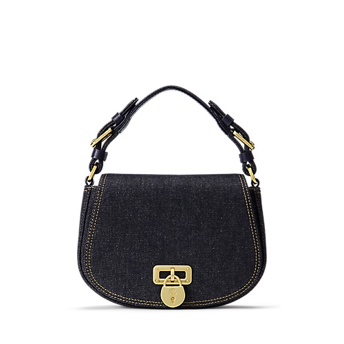 폴로 랄프로렌 Denim Medium Tanner Crossbody Bag