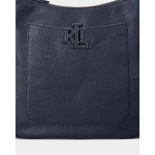 폴로 랄프로렌 Pebbled Leather Large Cameryn Crossbody