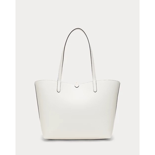 폴로 랄프로렌 Faux-Leather Large Reversible Tote Bag