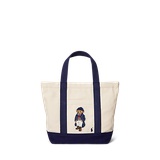 Polo Bear Canvas Small Tote