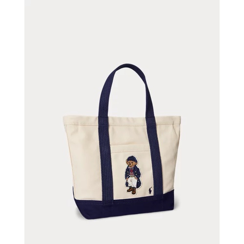 폴로 랄프로렌 Polo Bear Canvas Small Tote