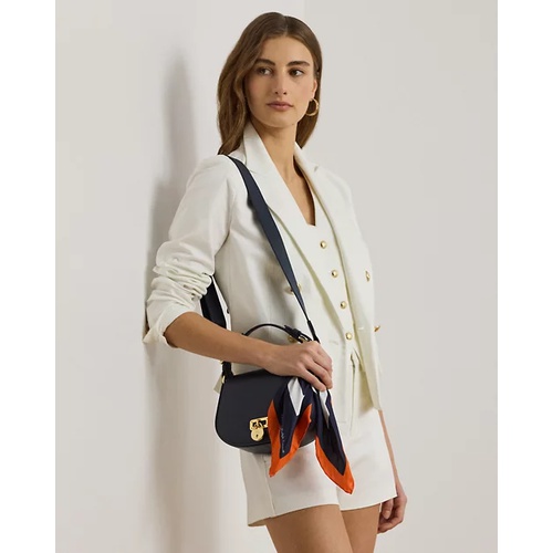 폴로 랄프로렌 Scarf-Trim Medium Tanner Crossbody Bag