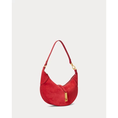 폴로 랄프로렌 Polo ID Suede Mini Shoulder Bag