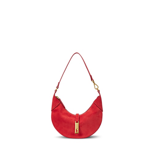 폴로 랄프로렌 Polo ID Suede Mini Shoulder Bag