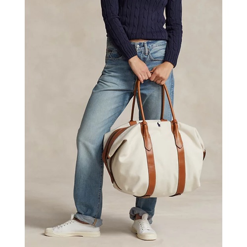 폴로 랄프로렌 Canvas Extra-Large Bellport Tote