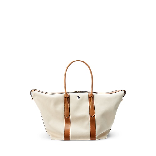 폴로 랄프로렌 Canvas Extra-Large Bellport Tote