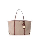 Canvas & Leather Large Emerie Tote