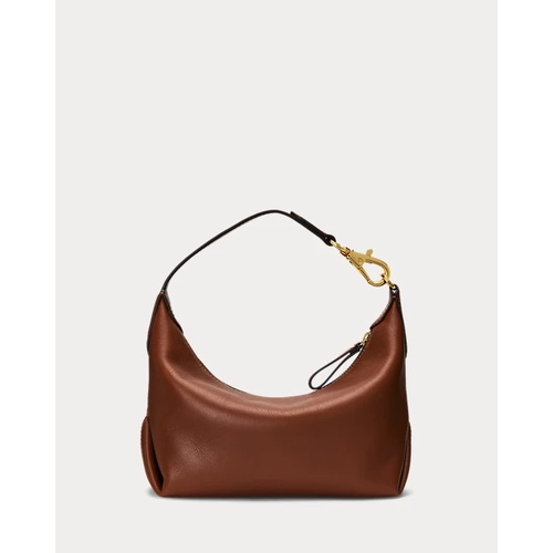 폴로 랄프로렌 Leather Small Kassie Convertible Bag