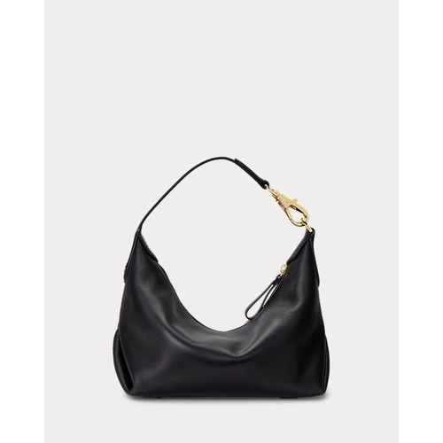 폴로 랄프로렌 Leather Small Kassie Convertible Bag