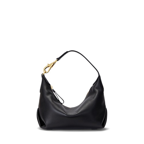 폴로 랄프로렌 Leather Small Kassie Convertible Bag