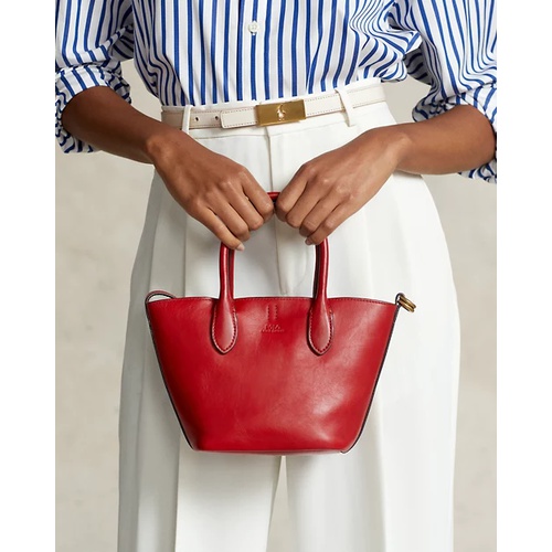 폴로 랄프로렌 Leather Mini Bellport Tote