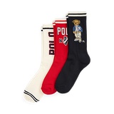 Polo Bear Crew Sock 3-Pack