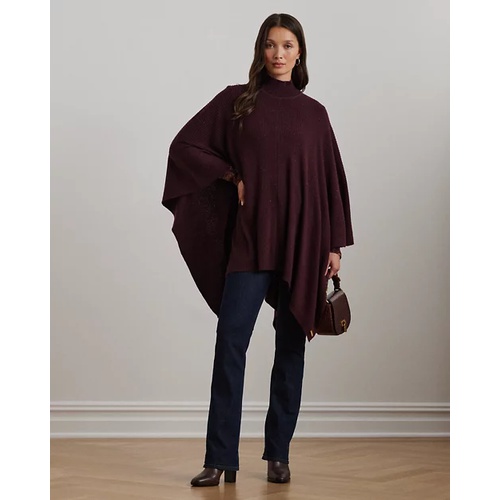 폴로 랄프로렌 Donegal Ribbed Mockneck Poncho