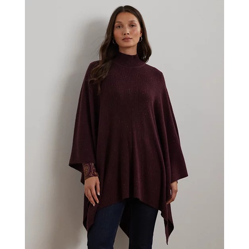 폴로 랄프로렌 Donegal Ribbed Mockneck Poncho