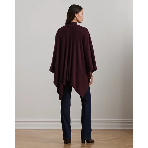 폴로 랄프로렌 Donegal Ribbed Mockneck Poncho