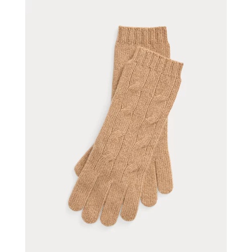 폴로 랄프로렌 Cable-Knit Cashmere Gloves