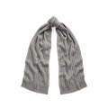 Cable-Knit Cashmere Scarf