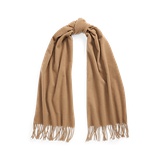 Fringe Cashmere-Wool Scarf