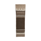 Jacquard-Knit Cashmere-Blend Scarf