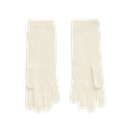 Cable-Knit Wool-Cashmere Gloves