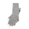 Cable-Knit Wool-Cashmere Gloves