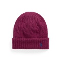 Cable-Knit Wool-Cashmere Beanie