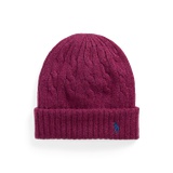 Cable-Knit Wool-Cashmere Beanie