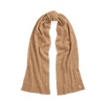 Cable-Knit Wool-Cashmere Scarf