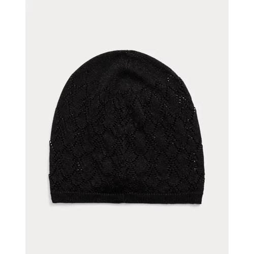 폴로 랄프로렌 Pointelle-Knit Beanie