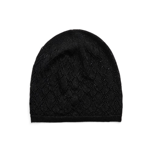 폴로 랄프로렌 Pointelle-Knit Beanie