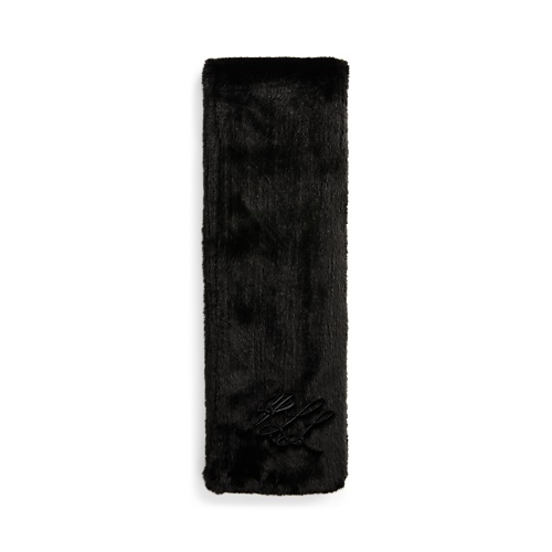 폴로 랄프로렌 Faux-Fur Pull-Through Scarf