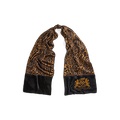 Leopard-Print Silk-Blend Scarf