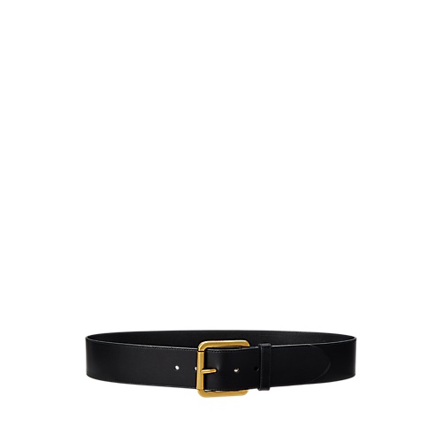 폴로 랄프로렌 Vachetta Leather Wide Belt