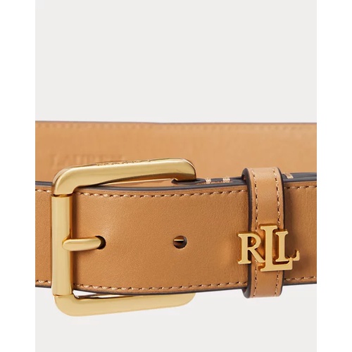 폴로 랄프로렌 Logo-Keeper Leather Belt