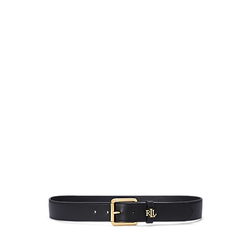 폴로 랄프로렌 Logo-Keeper Leather Belt