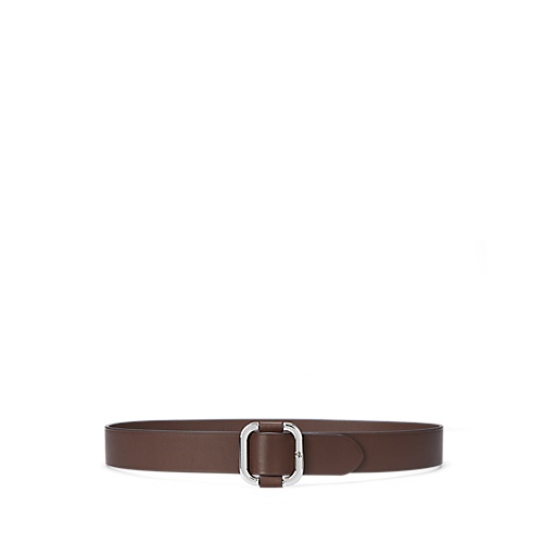 폴로 랄프로렌 Slide-Buckle Leather Belt