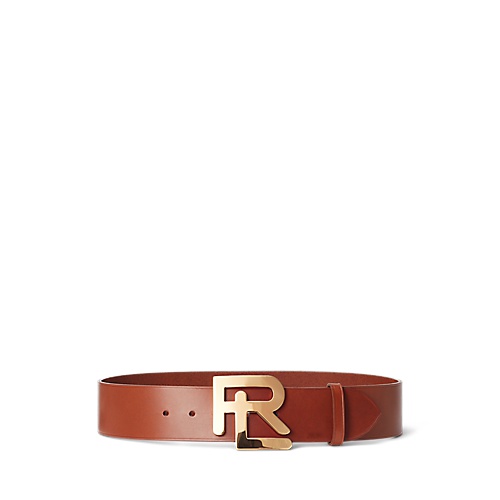 폴로 랄프로렌 RL Vachetta Leather Wide Belt