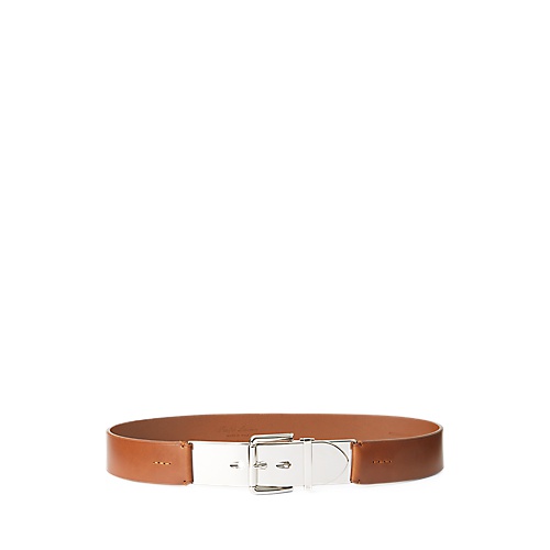 폴로 랄프로렌 Leather Letter-Opener Belt