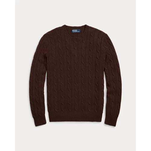 폴로 랄프로렌 The Iconic Cable-Knit Cashmere Sweater