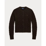 Cable-Knit Wool-Cashmere Cardigan