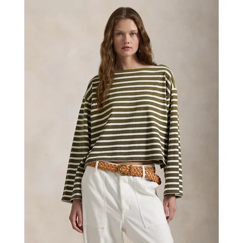 폴로 랄프로렌 Striped Boatneck Mariner Tee