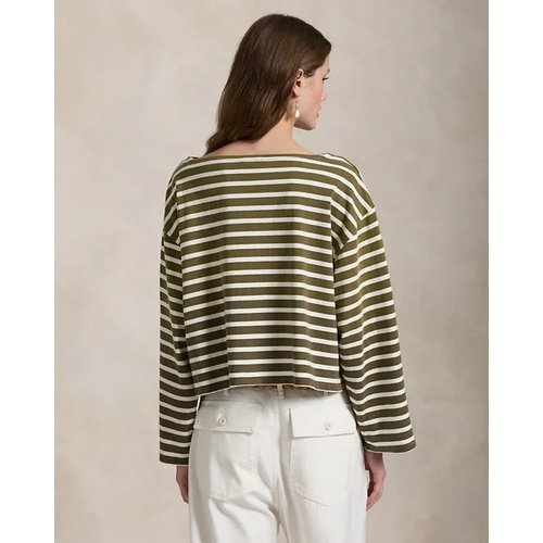 폴로 랄프로렌 Striped Boatneck Mariner Tee