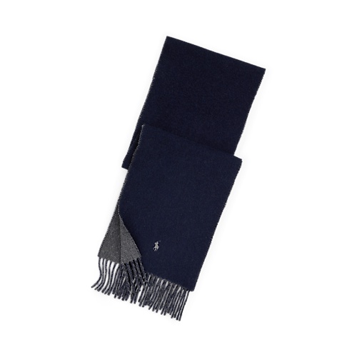 폴로 랄프로렌 Reversible Wool-Blend Scarf