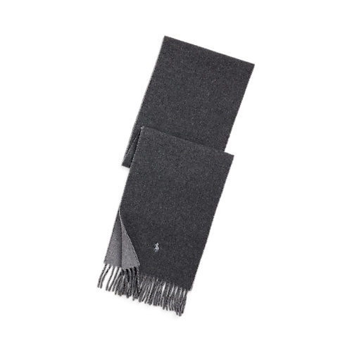 폴로 랄프로렌 Reversible Wool-Blend Scarf