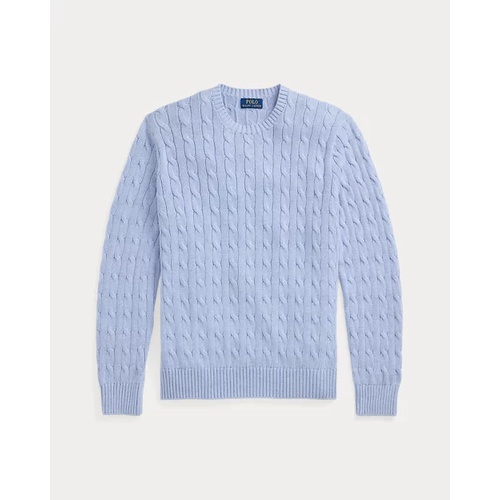 폴로 랄프로렌 Cable-Knit Cotton Crewneck Sweater