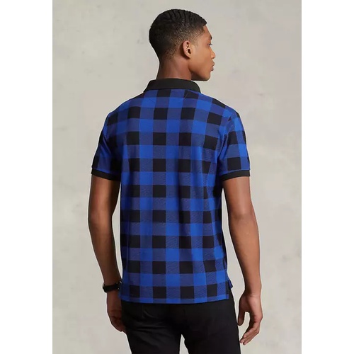 폴로 랄프로렌 Custom Slim Fit Buffalo Check Polo Shirt