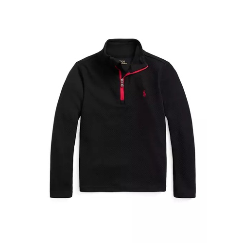 폴로 랄프로렌 Toddler Boys Pique Quarter-Zip Pullover