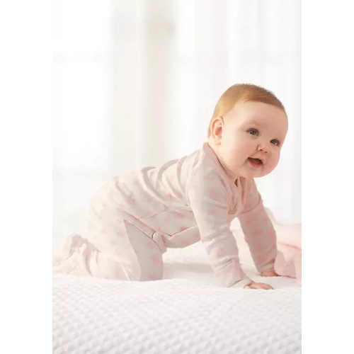 폴로 랄프로렌 Baby Bear-Print Organic Cotton Top & Pant Set